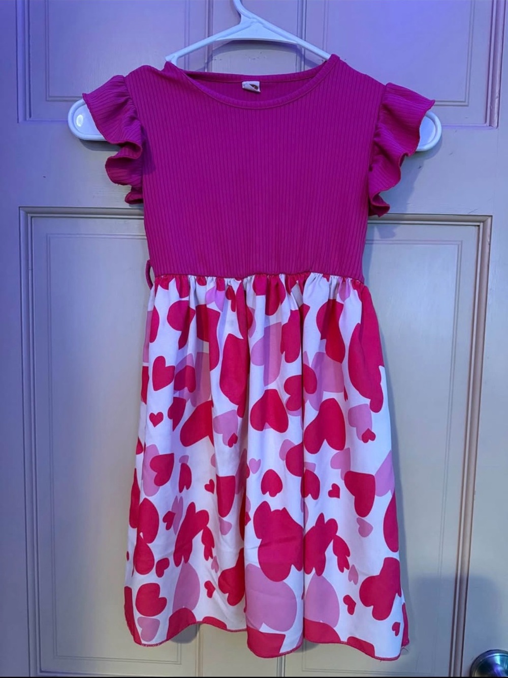 Girls Heart Dresses (2) Size 7